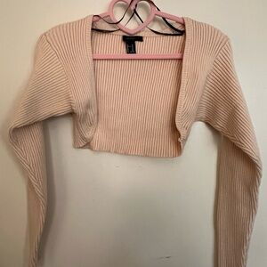 Cream Ribbed Sweater by Garage